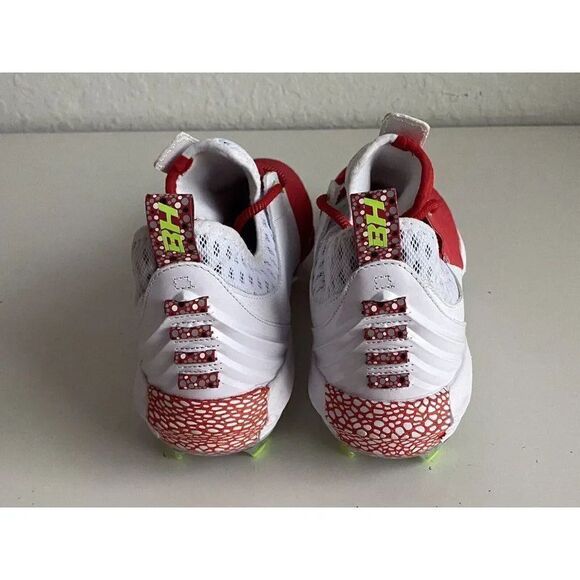 Under Armour Men Baseball Cleats Harper 5 Low Steel Red 3023001-600 Men’s Sz 14 - Picture 5 of 10